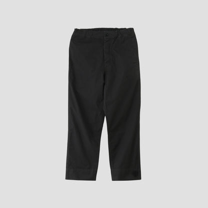 SUPERFINE COTTON TWILL TROUSERS