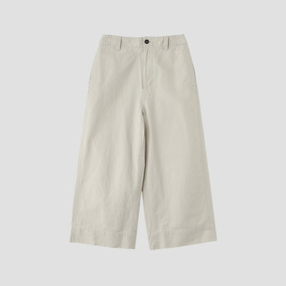 DRY COTTON LINEN TROUSERS