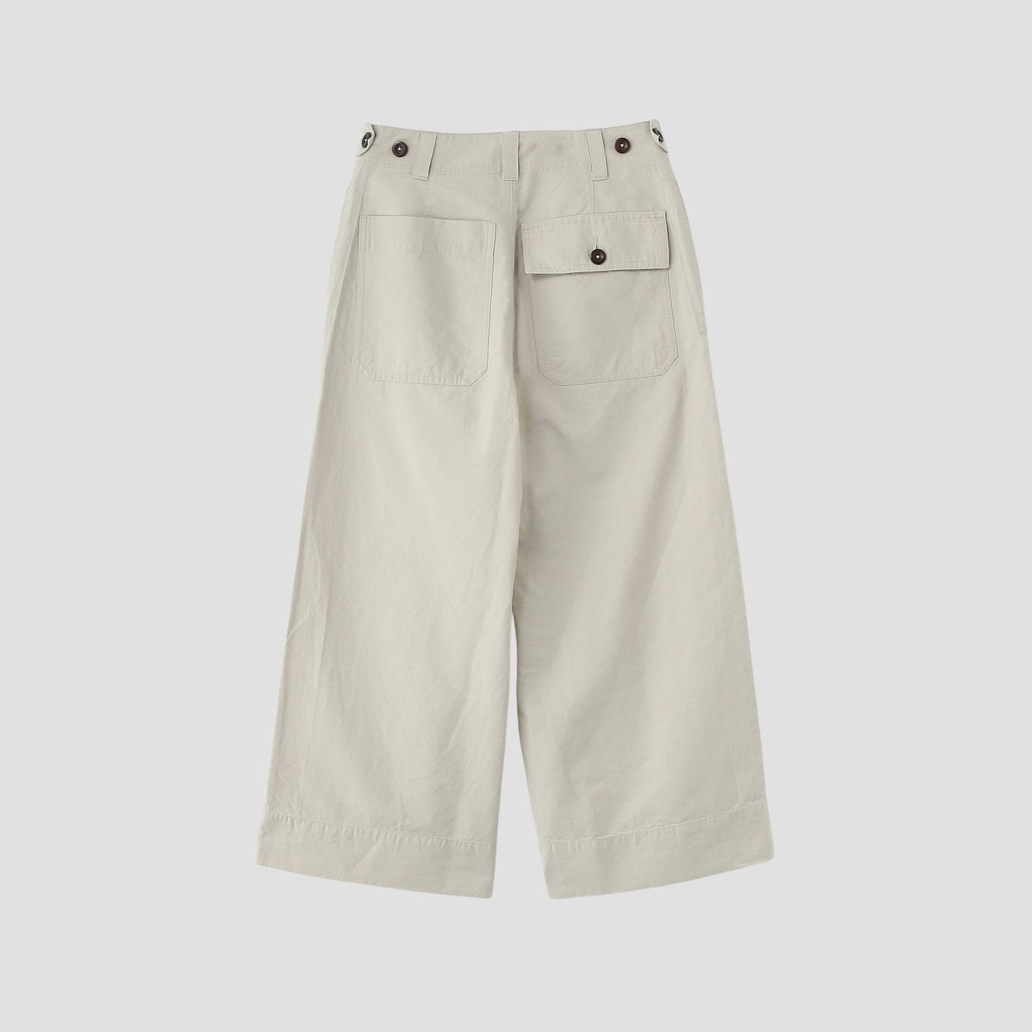 DRY COTTON LINEN TROUSERS