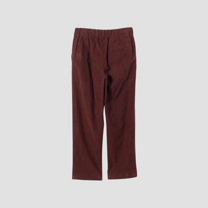 BRUSHED COTTON TWILL TROUSERS