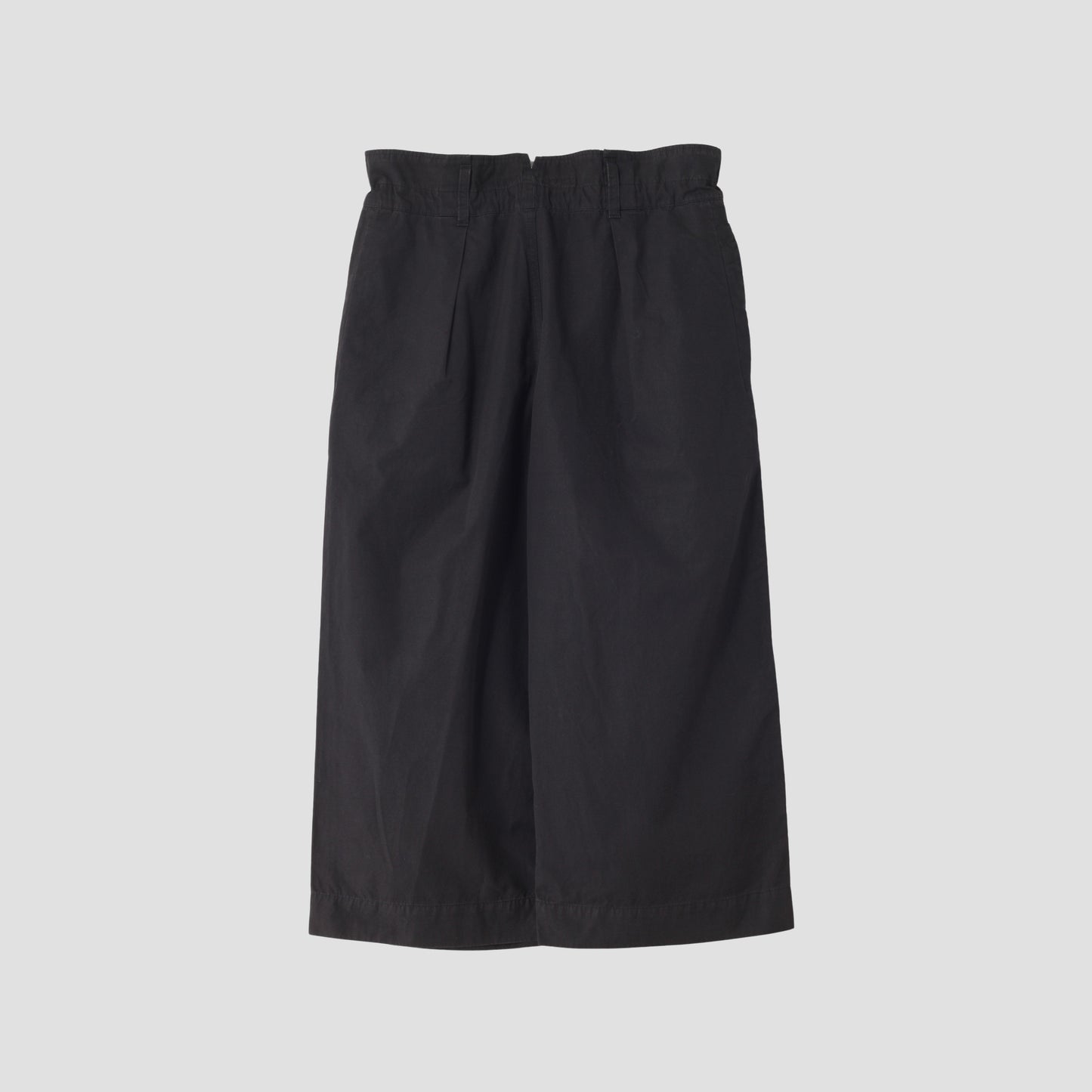 COTTON RAMIE TOUGH POPLIN TROUSERS