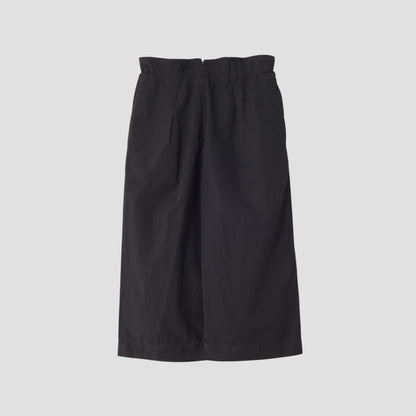 COTTON RAMIE TOUGH POPLIN TROUSERS