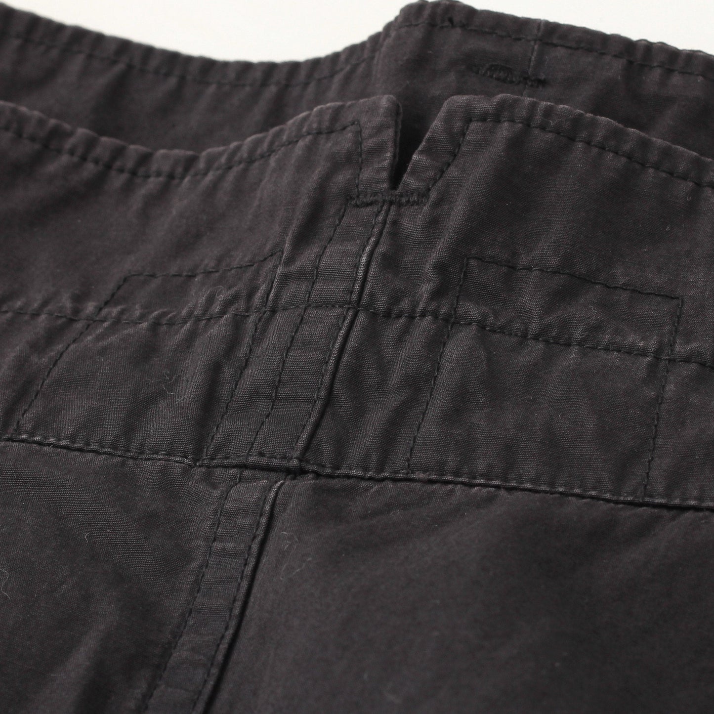 COTTON RAMIE TOUGH POPLIN TROUSERS