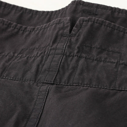 COTTON RAMIE TOUGH POPLIN TROUSERS