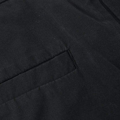 WASHED YARN DYE POPLIN TROUSERS