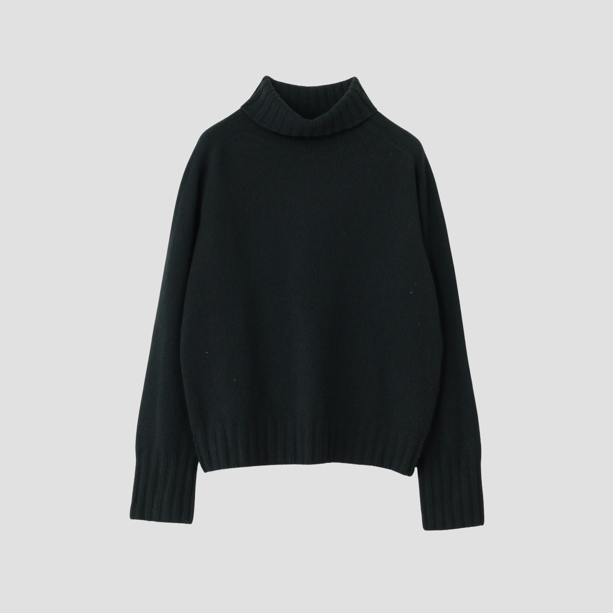 WIDE ROLL NECK KNIT
