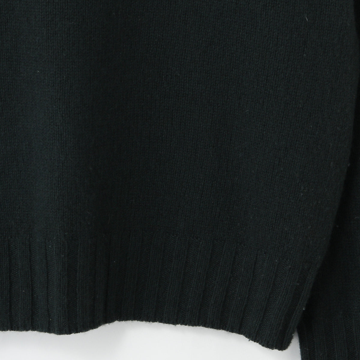 WIDE ROLL NECK KNIT