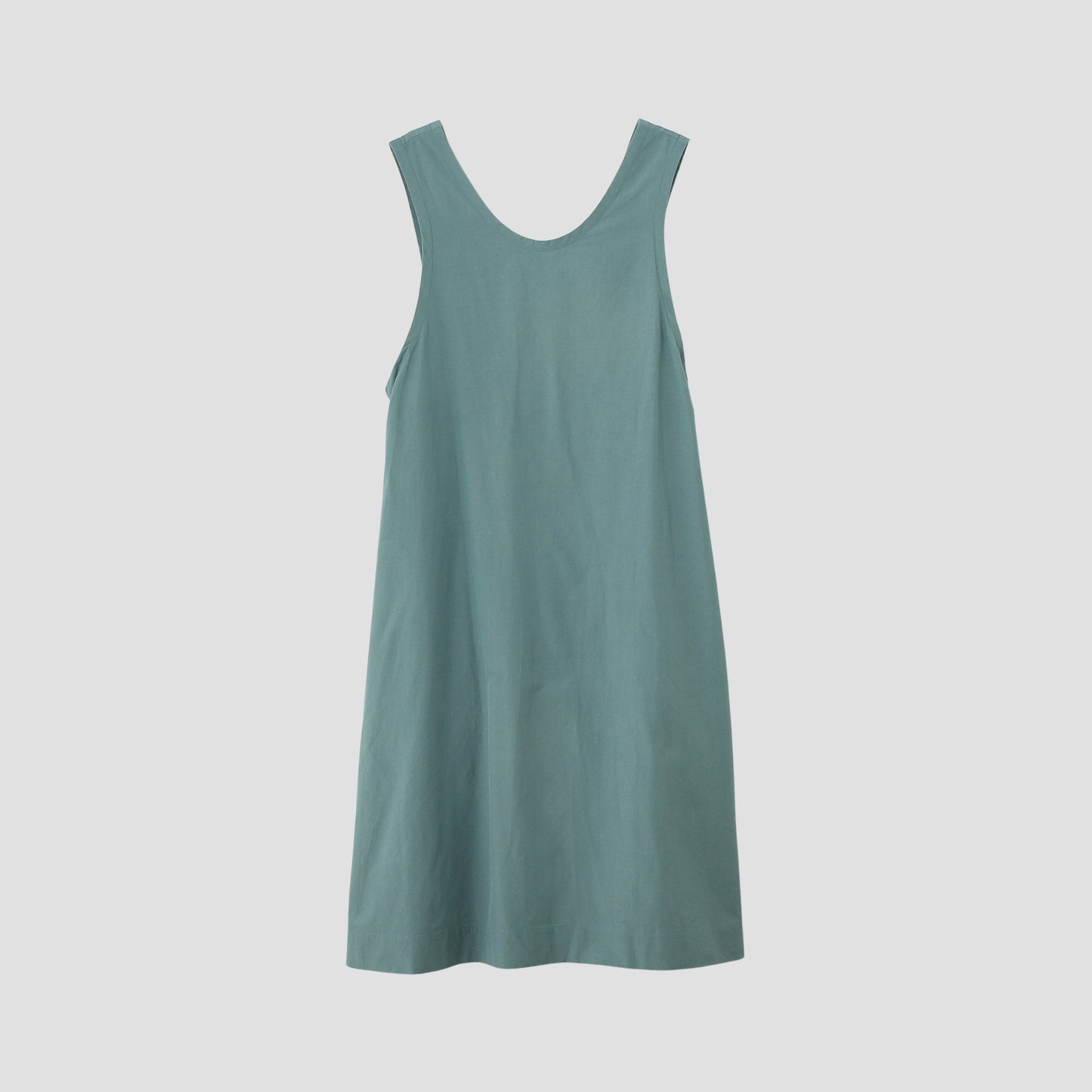SILK COTTON POPLIN DRESS