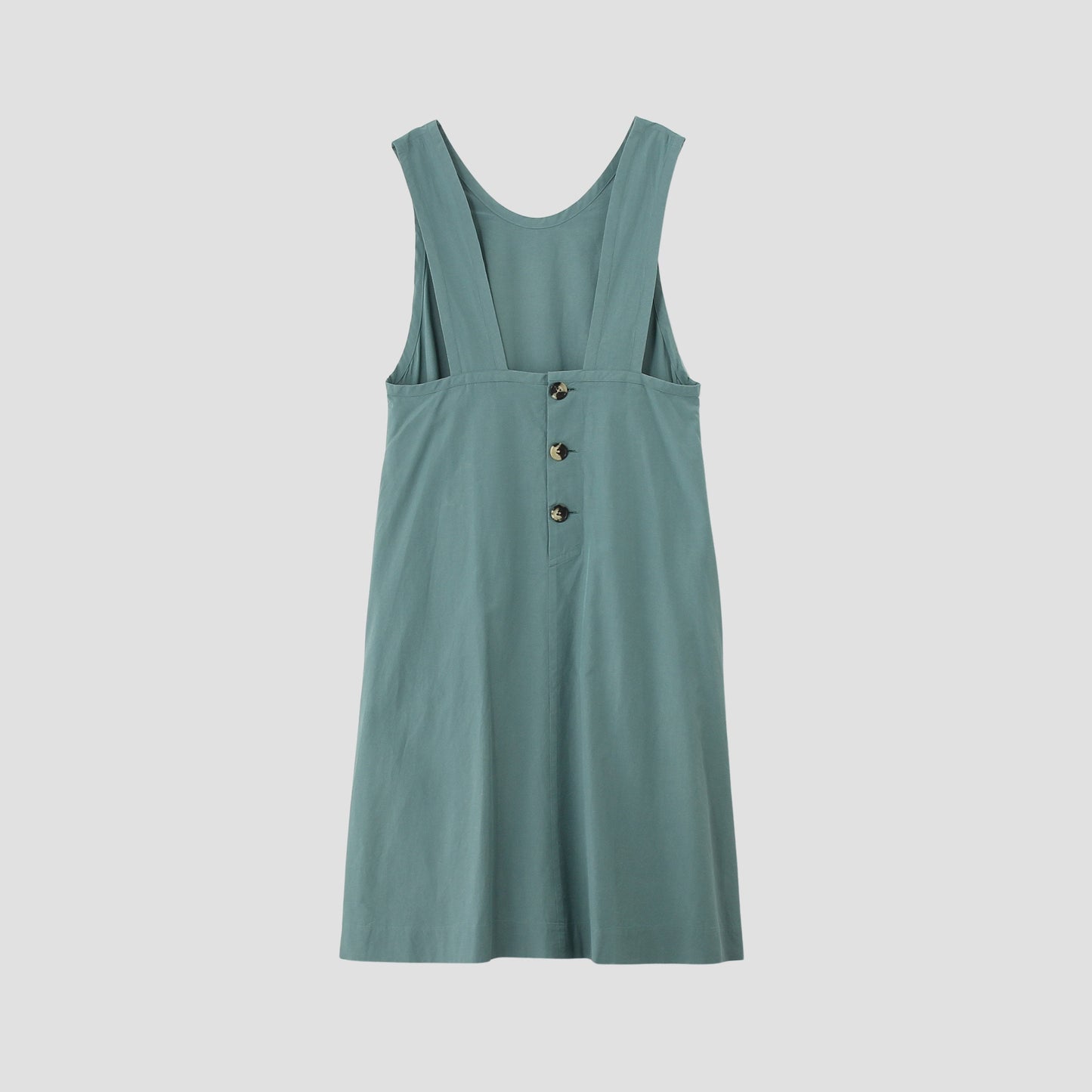 SILK COTTON POPLIN DRESS