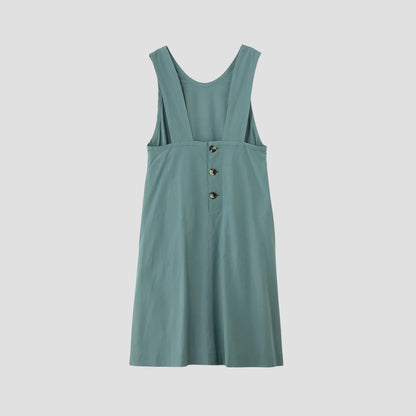 SILK COTTON POPLIN DRESS