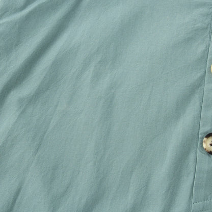 SILK COTTON POPLIN DRESS