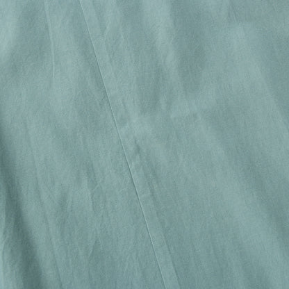 SILK COTTON POPLIN DRESS