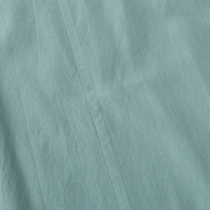 SILK COTTON POPLIN DRESS