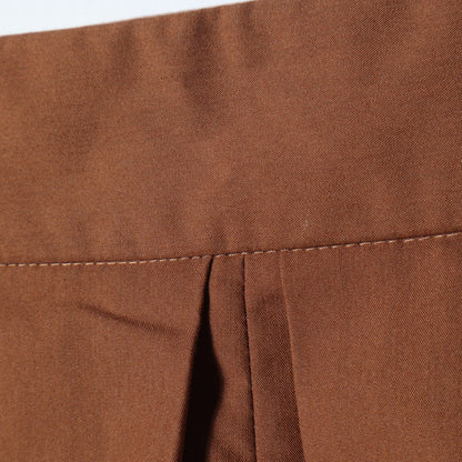 COTTON POLYESTER SKIRT