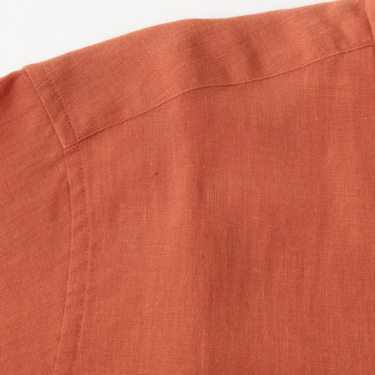 PLAIN WEAVE LINEN SHIRT