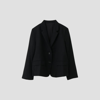 BLACK FLANNEL JACKET