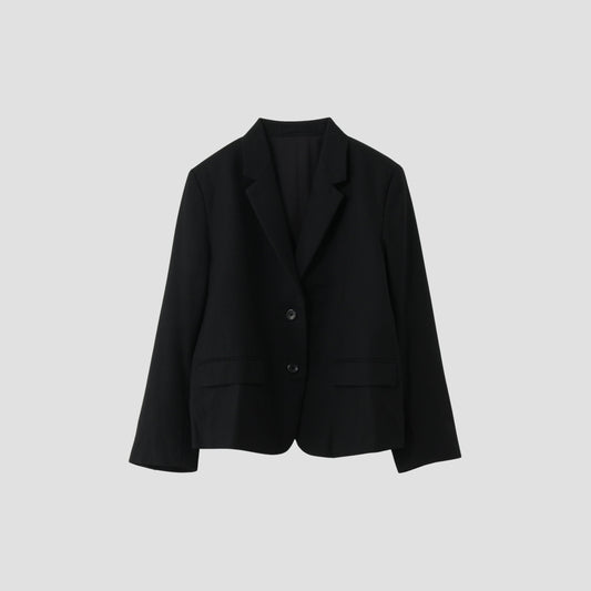 BLACK FLANNEL JACKET