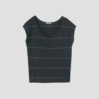 COTTON LINE STRIPE JERSEY