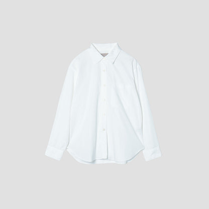 WASHED COTTON POPLIN SHIRT