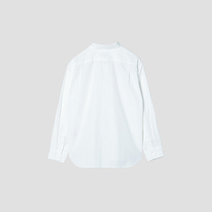 WASHED COTTON POPLIN SHIRT