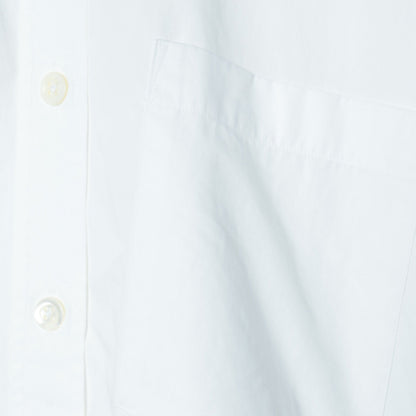 WASHED COTTON POPLIN SHIRT