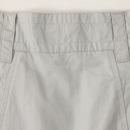 FINE COMPACT COTTON POPLIN SKIRT