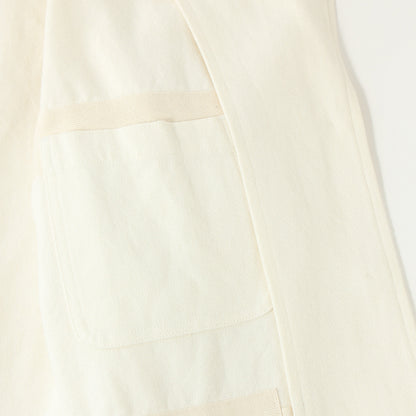 WORN LINEN COTTON DRILL JACKET