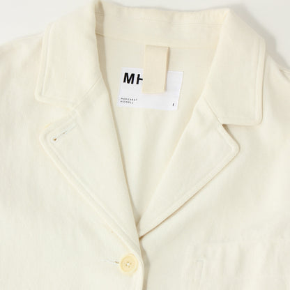 WORN LINEN COTTON DRILL JACKET