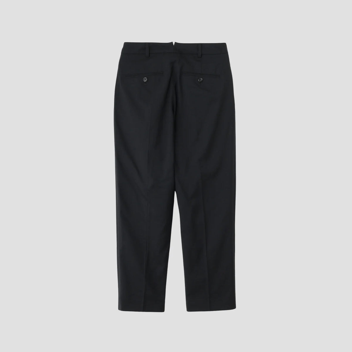 FINE WOOL POPLIN TROUSERS