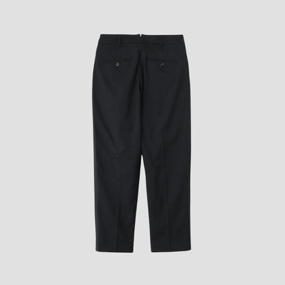 FINE WOOL POPLIN TROUSERS