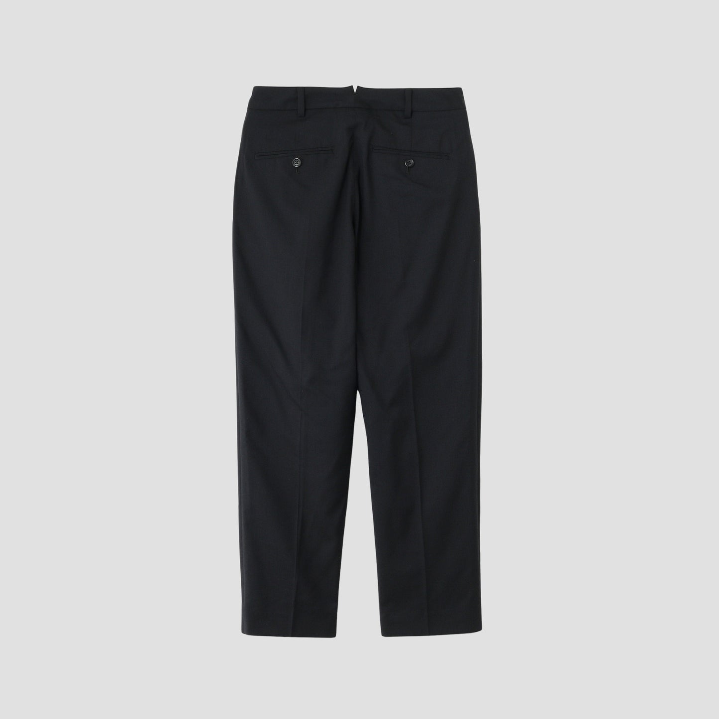 FINE WOOL POPLIN TROUSERS
