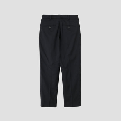 FINE WOOL POPLIN TROUSERS