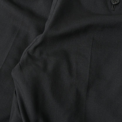 FINE WOOL POPLIN TROUSERS