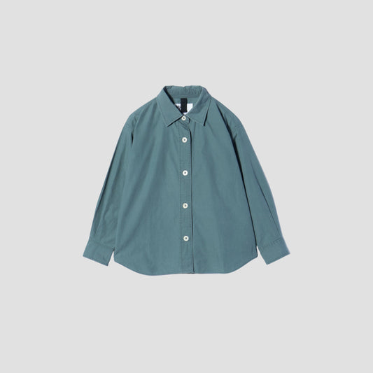 WASHED COTTON POPLIN SHIRT