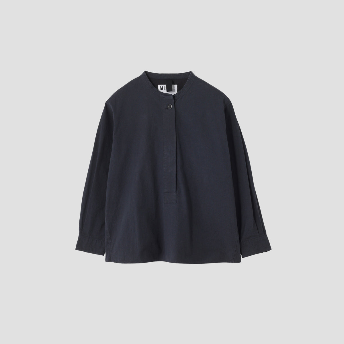 BRUSHED COTTON PLAINWEAVE SHIRT