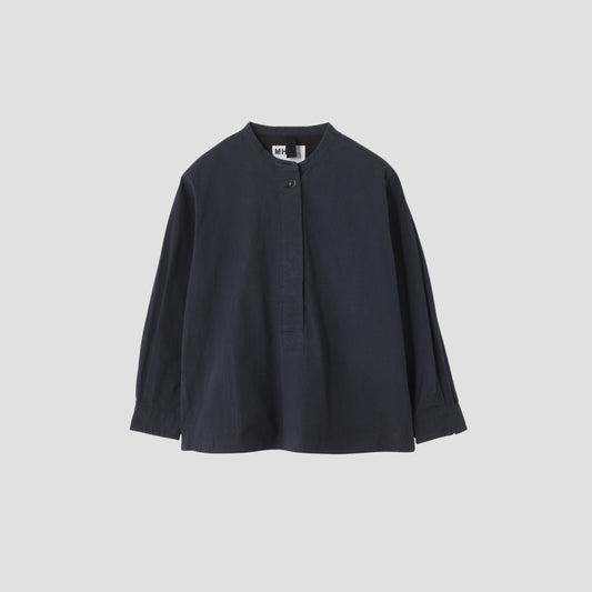 BRUSHED COTTON PLAINWEAVE SHIRT