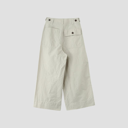 DRY COTTON LINEN TROUSERS