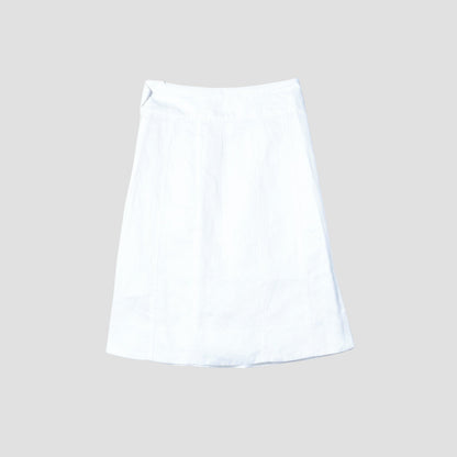 SANFORISED LINEN SKIRT
