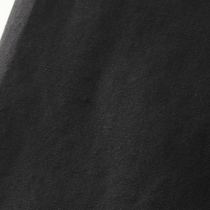 WOOL LINEN POPLIN SKIRT