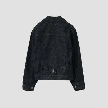 ORGANIC COTTON DENIM BLOUSON