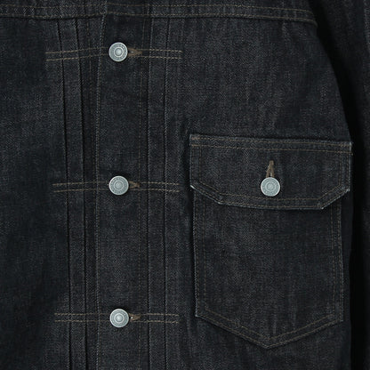 ORGANIC COTTON DENIM BLOUSON