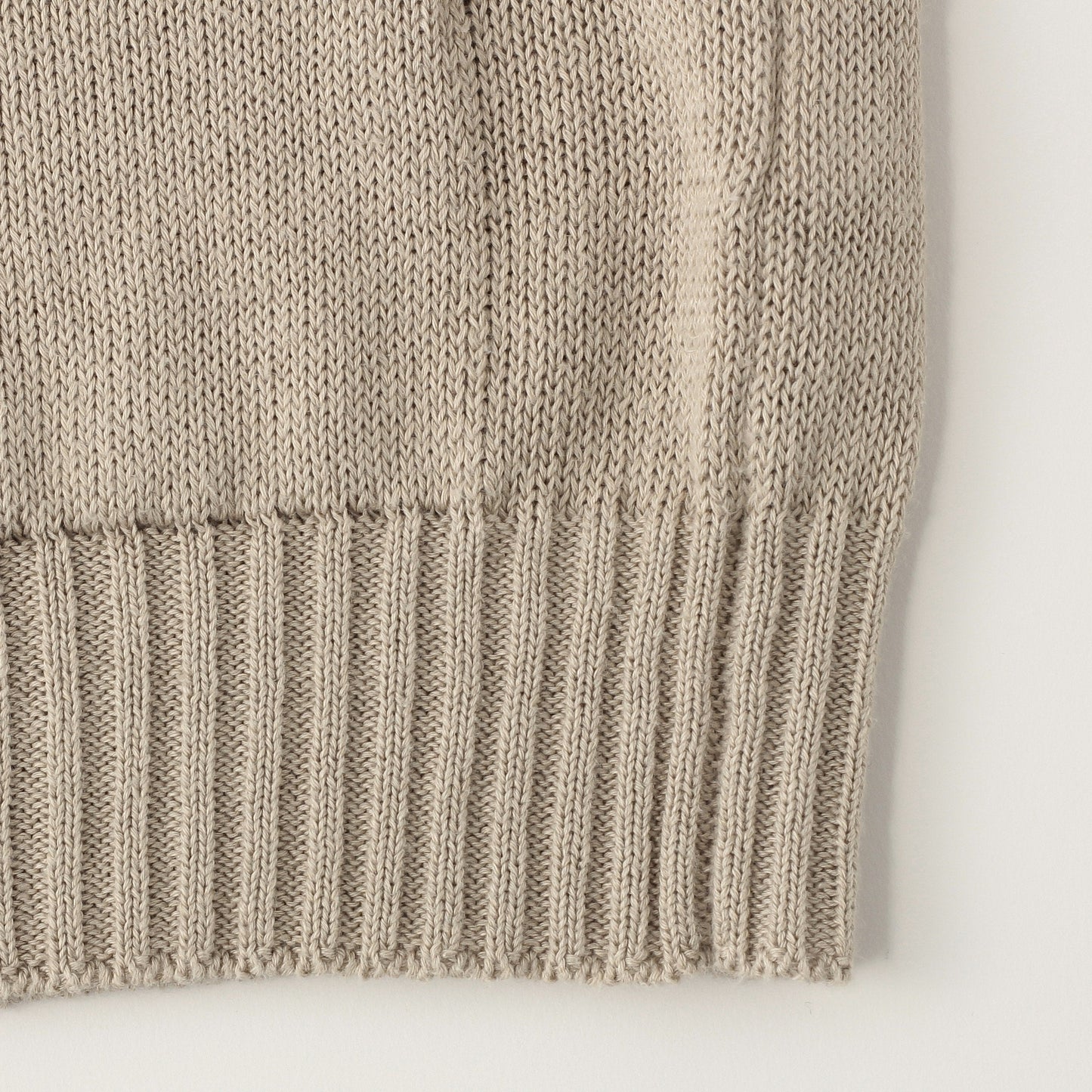 LINEN COTTON SILK SLIPOVER KNIT
