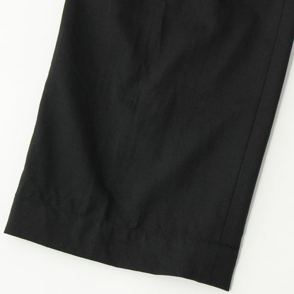 FINE WOOL POPLIN TROUSERS