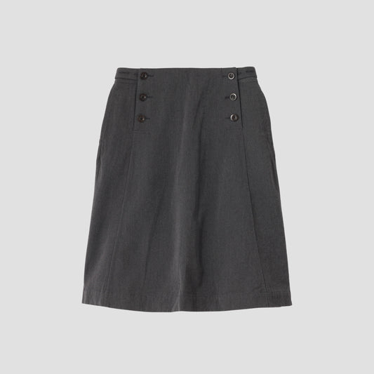 WOOL COTTON DRILL SKIRT