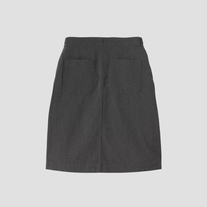 WOOL COTTON DRILL SKIRT