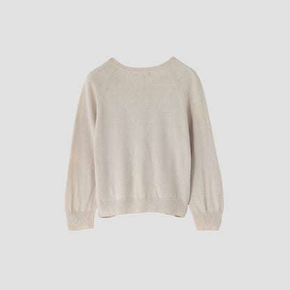 TWISTED LINEN COTTON KNIT