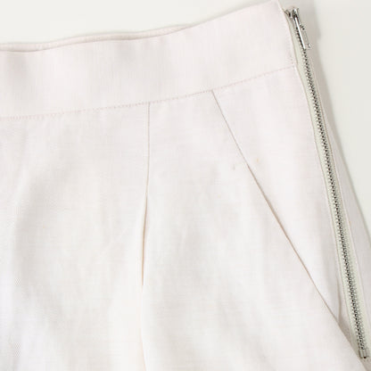 HIGH TWIST COTTON LINEN TROUSERS