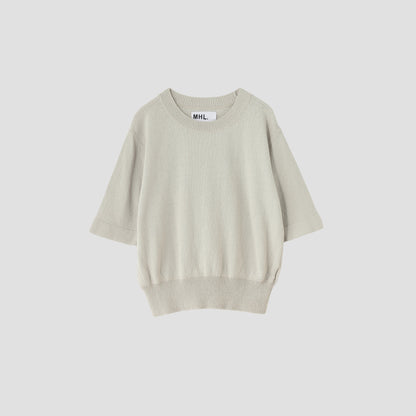 HIGHGAUGE COTTON LINEN KNIT
