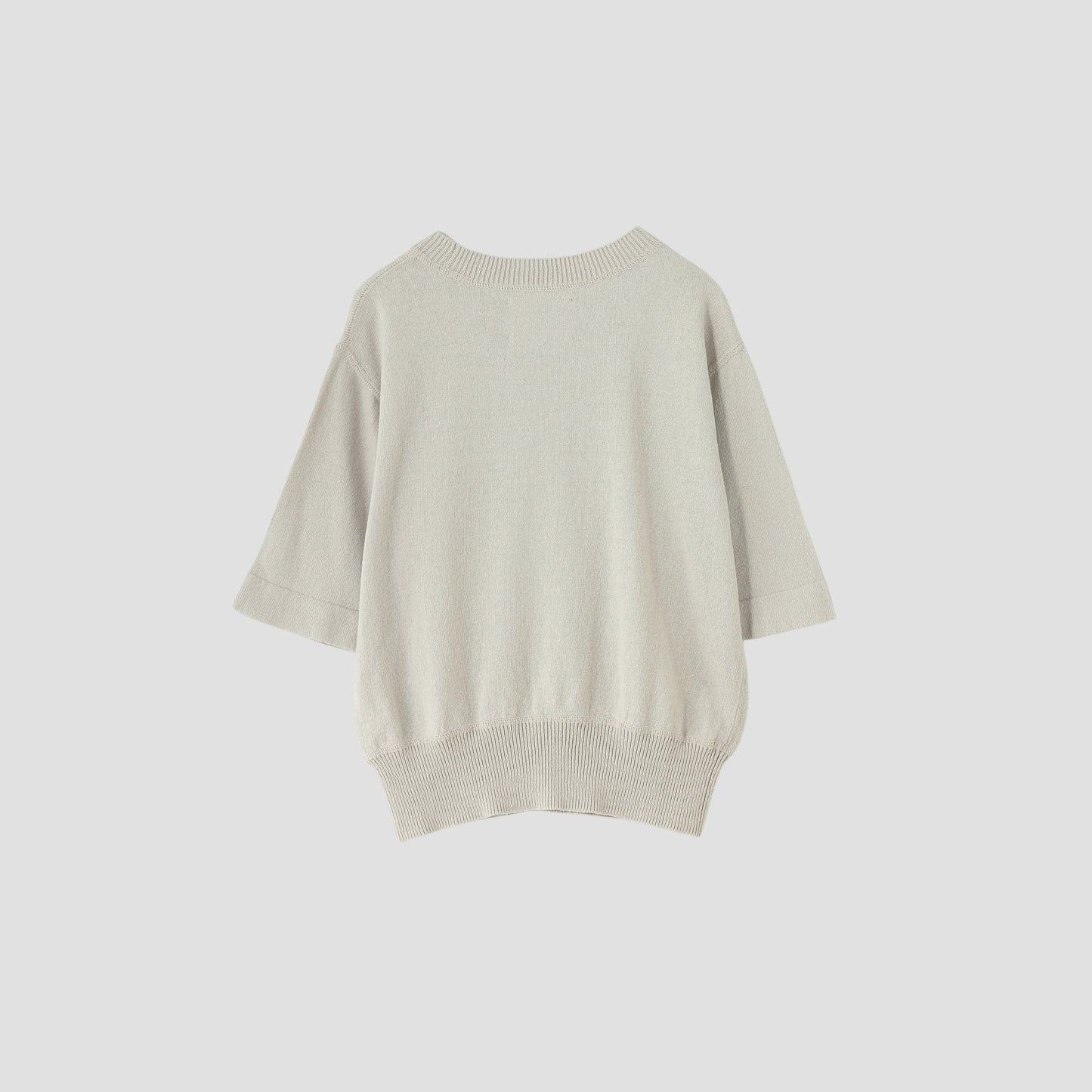 HIGHGAUGE COTTON LINEN KNIT