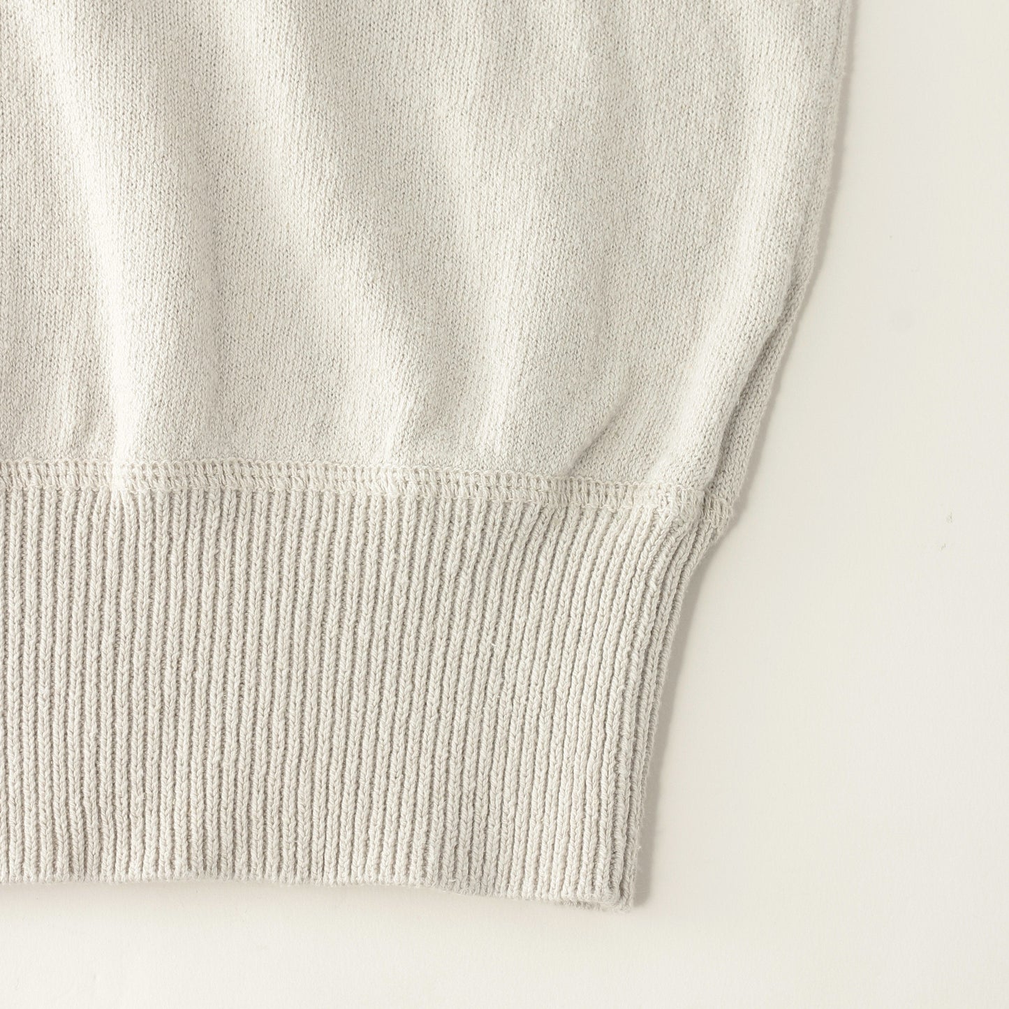 HIGHGAUGE COTTON LINEN KNIT